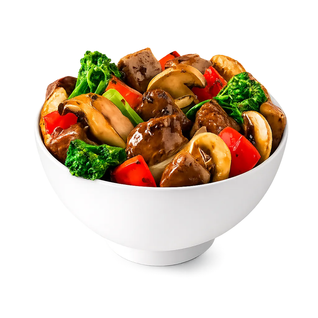 Panda Express Black Pepper Sirloin Steak Bowl