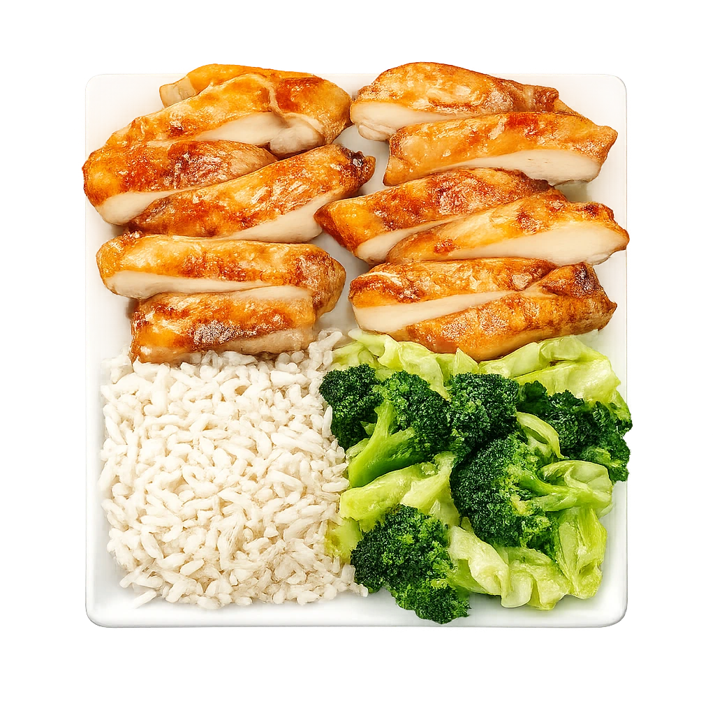 Panda Express Double Protein Plate