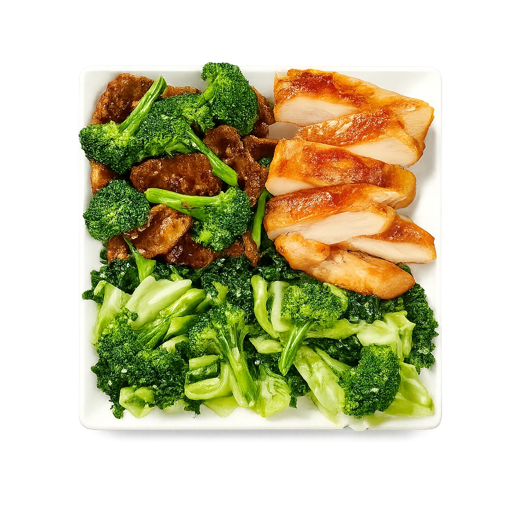 Panda Express Harmonious Macros Plate