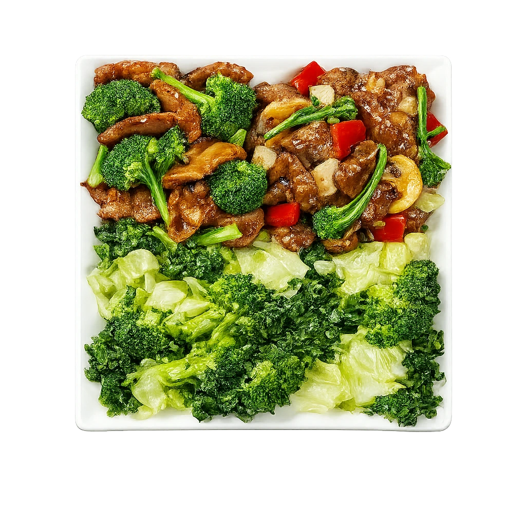 Panda Express Power Packed Plate